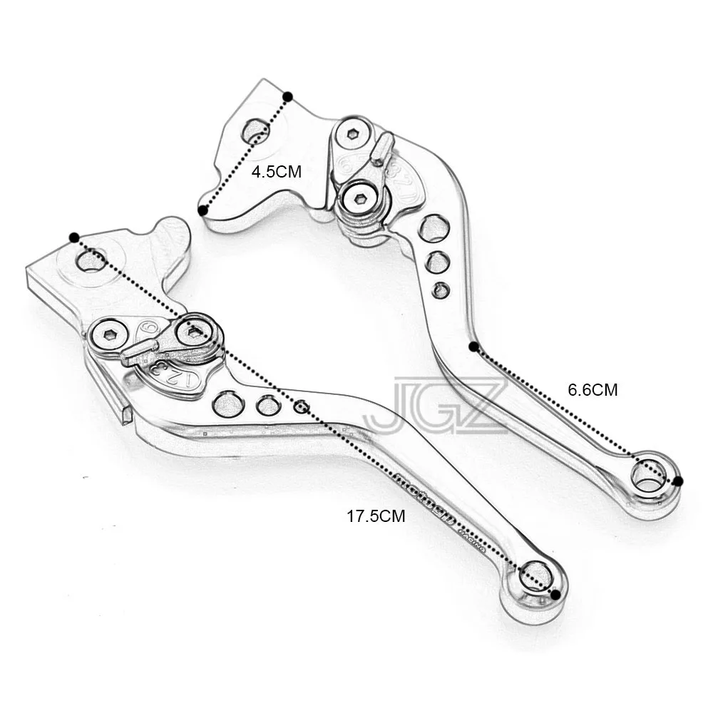 Алюминиевые мотоциклетные регулируемые Короткие сцепные рычаги, титановый руль для Yamaha Cygnus 125 BWS R 125 Smax155