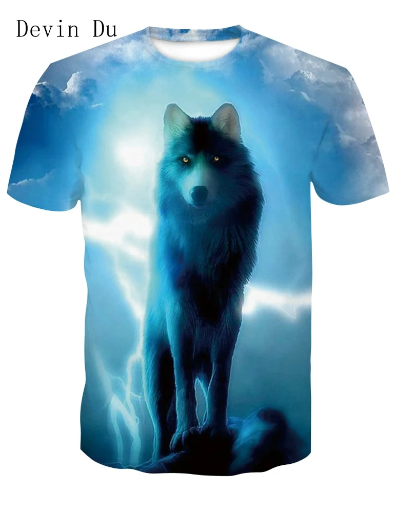 Devin Du 2018 Newest Harajuku Wolf 3D Print Cool T-shirt Men/Women Short Sleeve Summer Tops Tees T shirt Fashion M-4XL Devin Du 2018 Newest Harajuku Wolf 3D Print Cool T-shirt Men/Women Short Sleeve Summer Tops Tees T shirt Fashion M-4XL