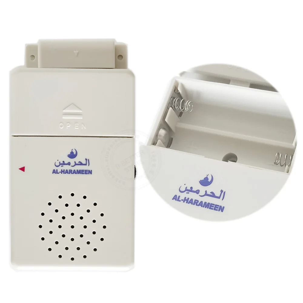2 Pieces Muslim Athkar Doorbell Device with Magnet for Islamic Family Automatically Speak Easy Install
