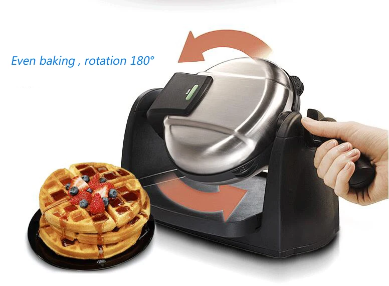 rotating waffle machine
