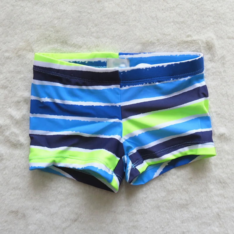 

children Swim Trunks Boys swimsuits Summer drawstring Kid Child Boys swimming trunks Summer stripe beachwear shorts 2018 New
