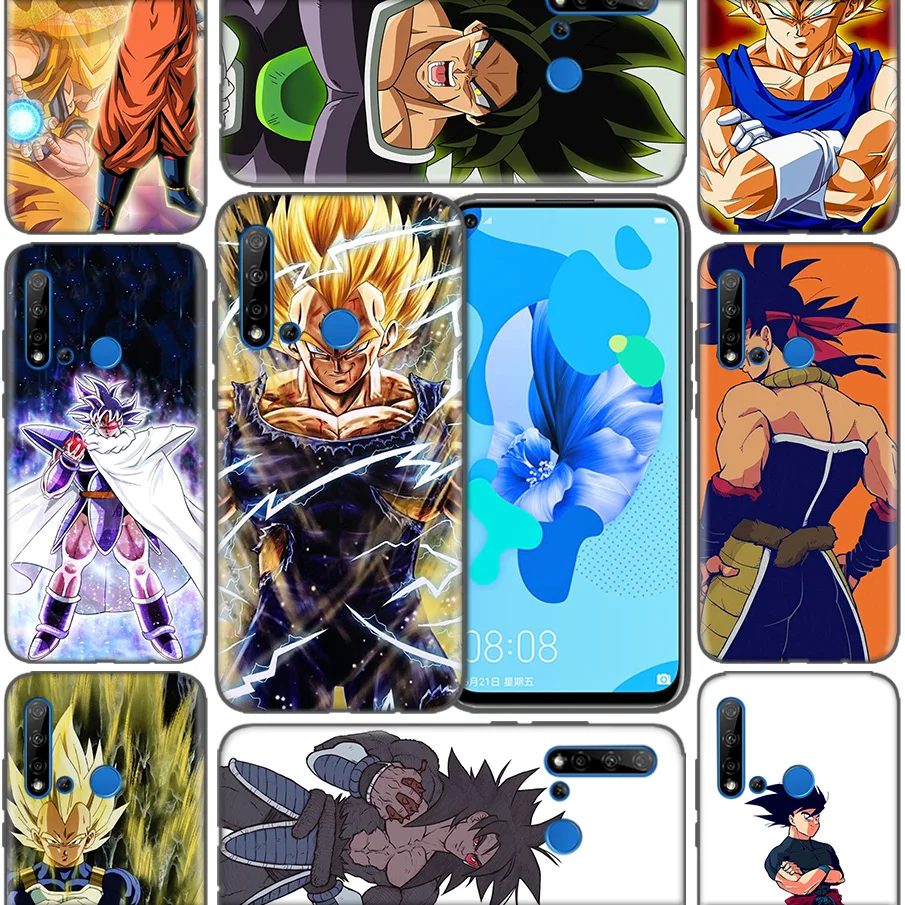 

Bags Shell Coque Silicone Cases For Huawei P9 P10 P20 P30 Mate 10 20 30 Lite Pro P Smart 2019 2017 dragon ball art
