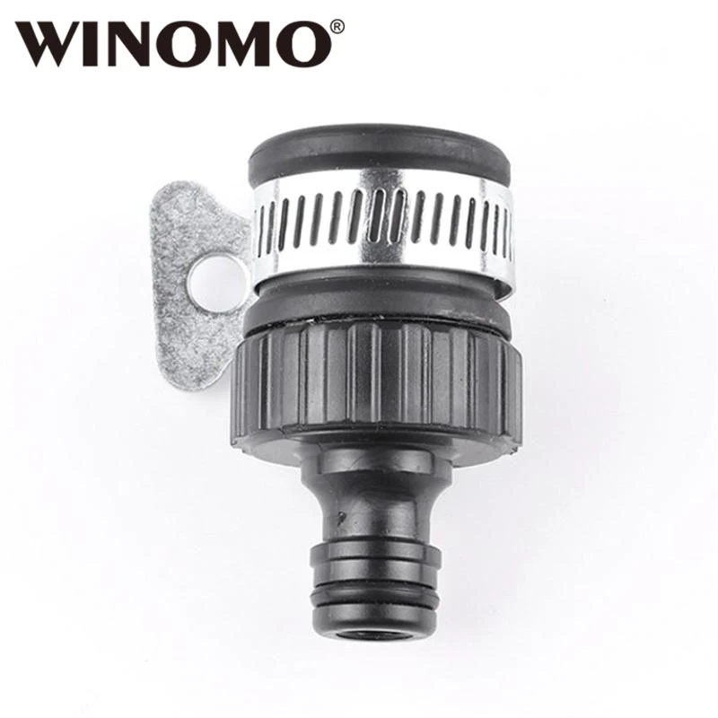 

WINOMO Universal Car Garden Tap Hose Pipe Quick Connector Watering Adapter (Black)