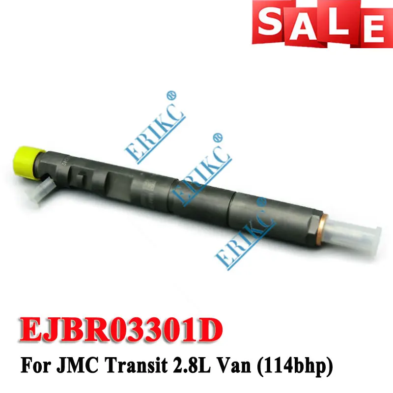 ERIKC EJBR03301D инжектор топливного топлива EJB R03301D инжектор дизельного топлива EJBR0 3301D Евро 3 для JMC Transit 2.8L
