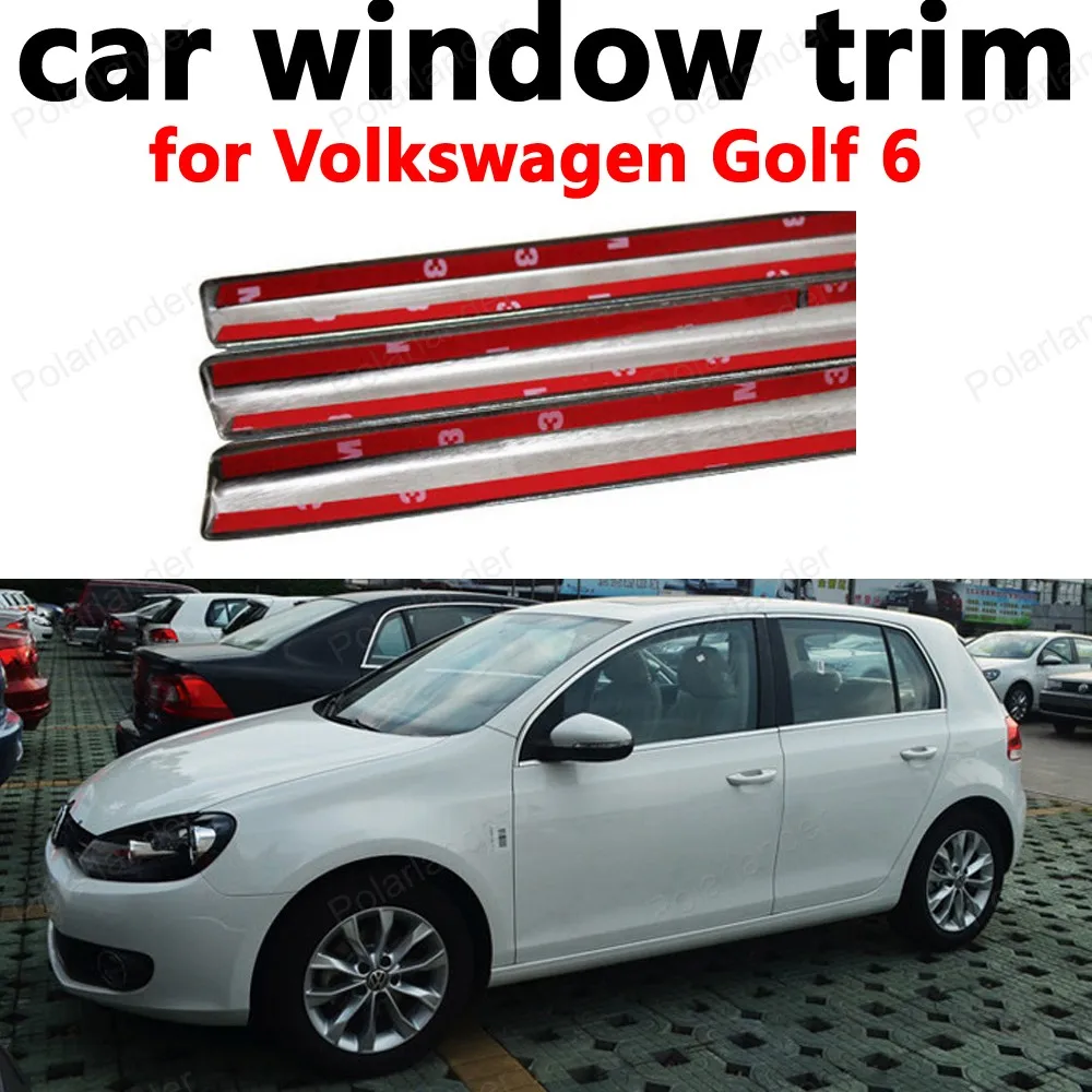 Car Exterior Accessories Styling Window Trim Decoration Strips for