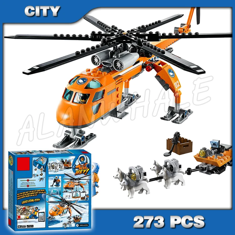 lego arctic helicrane