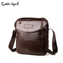Cobbler Legend Genuine Leather Men Bags Casual Men's Messenger Bag Shoulder Crossbody Bag Male Men Leather Designer Handbags cobbler legend genuine leather men bags flap casual handbags male shoulder crossbody bags messenger men leather bag top handle
