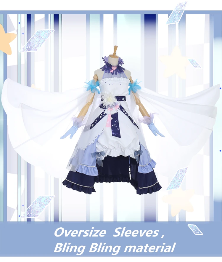 

Card Captor Sakura sakura cosplay costume dress comics costume white snow sakura