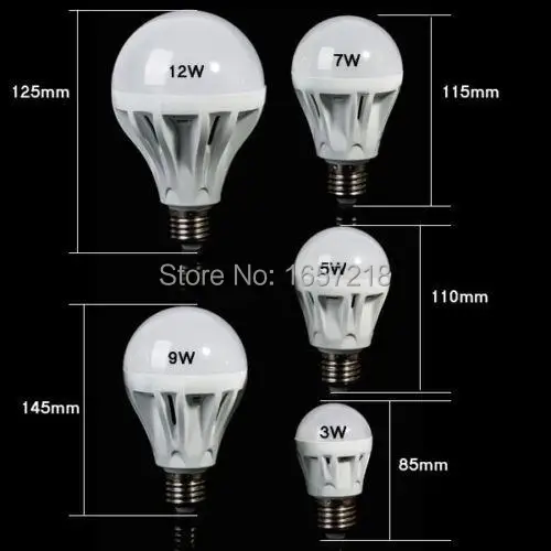 Теплый/холодный белый 3 Вт 5 7 9 12 светодиодный энергосберегающий круглый