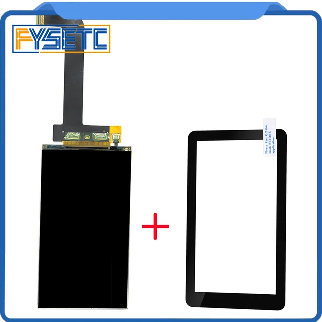 Special Price 5.5 inch lcd 2560x1440 2K LS055R1SX03+glass protectors for Photon Wanhao D7 Light-Curing 3d printer VR Projector Parts