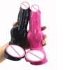 QKKQ Large Dog Dildo Knotted Animal Dildo With Suction Cup Silicone Dog Penis Sex Toy Girl Pussy Big Dick For Women Masturbator 1