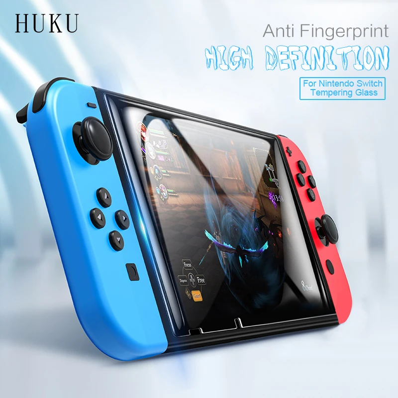 HUKU 9H Screen Protector For Nintend Switch NS NX Tempered Glass 3DS Ultra HD 0.3mm Protective Film | Мобильные телефоны и