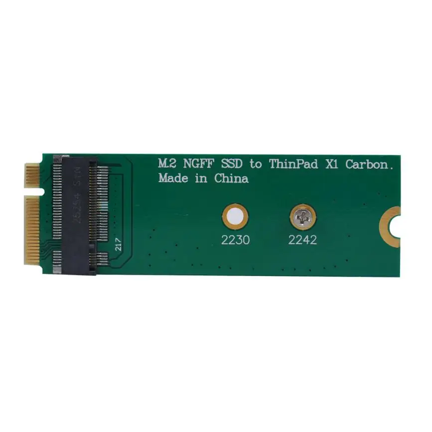 Твердотельный накопитель Overmal M.2 NGFF SSD для Lenovo ThinkPad X1 Carbon 20 + 6pin 26pin адаптер Toshiba SATA Bus
