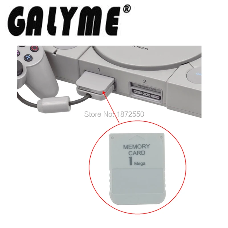 Карта сохранения 5 шт./лот Hot White 1 Мб м карта для SonyPS Performance Fit Playstation PSX Game System mega Play PS