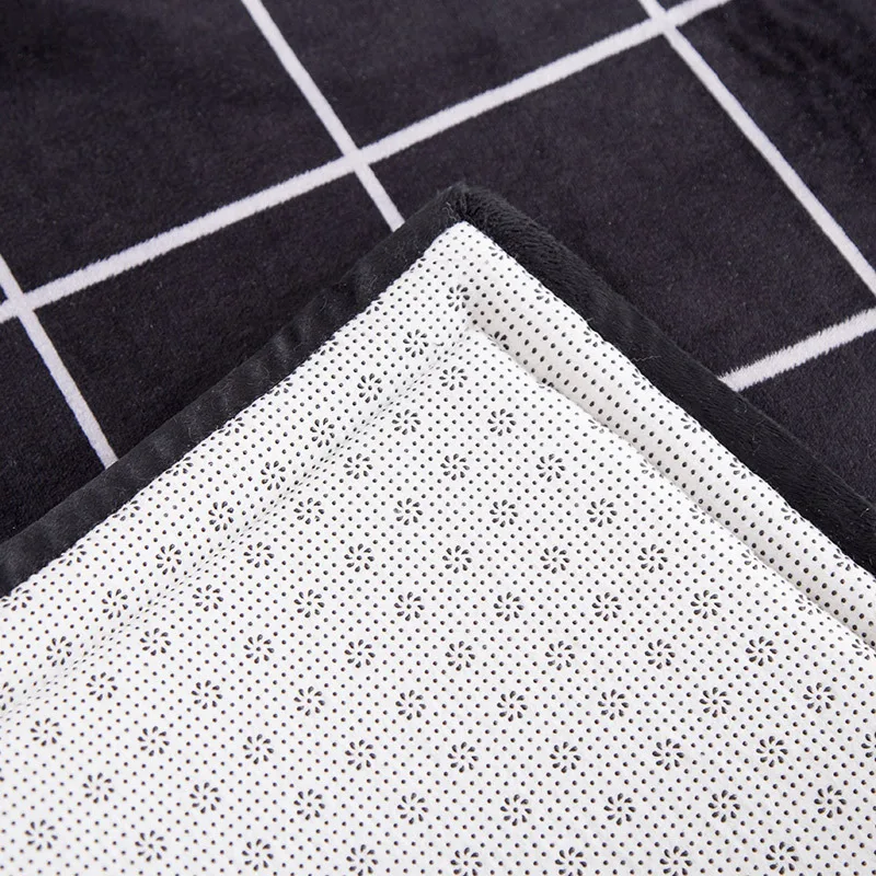  3CM Thicken tatami Carpets Coral fleece bedroom living room rug Baby Crawl mat Child Game carpet ki - 32963920788