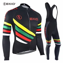 New Multi Color Cycling Sets Bxio Brand Bicycle Cloth Winter Thermal Fleece Bike Clothing Roupas De Ciclismo Equipacion 108