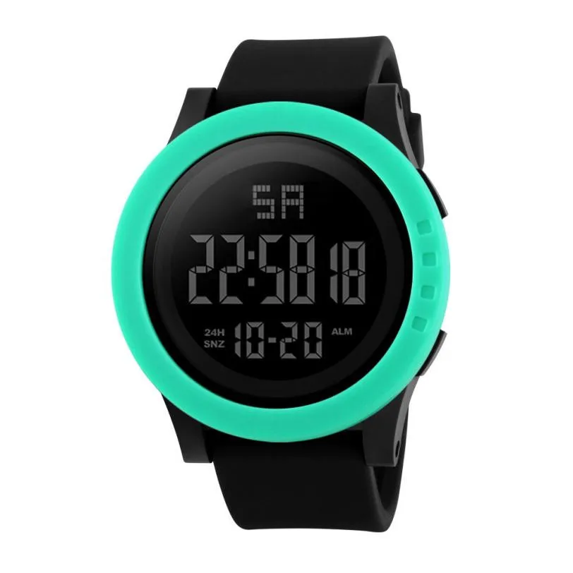 HONHX Модные мужские спортивные часы светодиодный водонепроницаемые цифровые военные роскошные часы с датой наручные часы с будильником