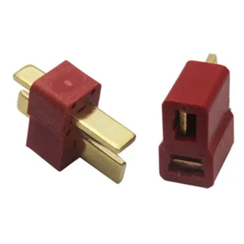 

500 pair / 1000 pair RC Lipo Battery Helicopter 10 Pair T Plug Connectors Male Female for Deans battery wholesale