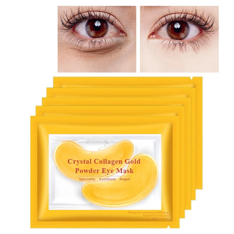 

Gold Eye Mask Collagen Eye Patches and Emblems 24K Ageless Anti-Wrinkle Sleep Face Mask Remove Black Eye Skin care