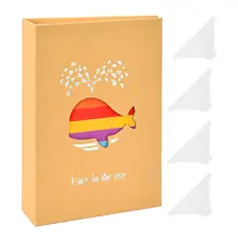 

6inch Whale Picture Album De Fotografia Fotograf Albumu Insert Page Baby Album Photo Storage Scrapbooking Portafotografie