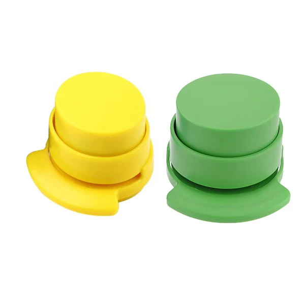 

5PACK 3pcs Stapleless Free Stapler Paper Binding Binder Office Student Stationery UK