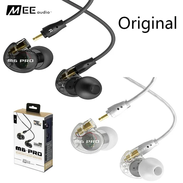 Original MEE audio M6 PRO Wired Headphones Profeesional Music Stereo Noise Isolating In-ear Monitors Headset HIFI Earphones Original MEE audio M6 PRO Wired Headphones Profeesional Music Stereo Noise Isolating In-ear Monitors Headset HIFI Earphones