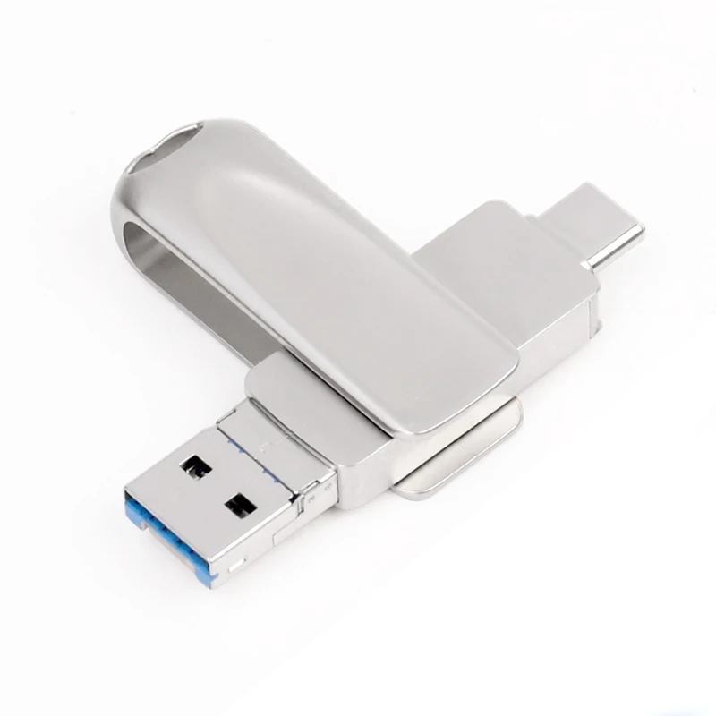 Vicsoul 3 в 1 флеш-накопитель Usb 3,0 для iPhone/Android 16 ГБ 32 ГБ 64 ГБ 128 Гб Otg Флешка type-C Usb карта памяти Металлический флеш-накопитель