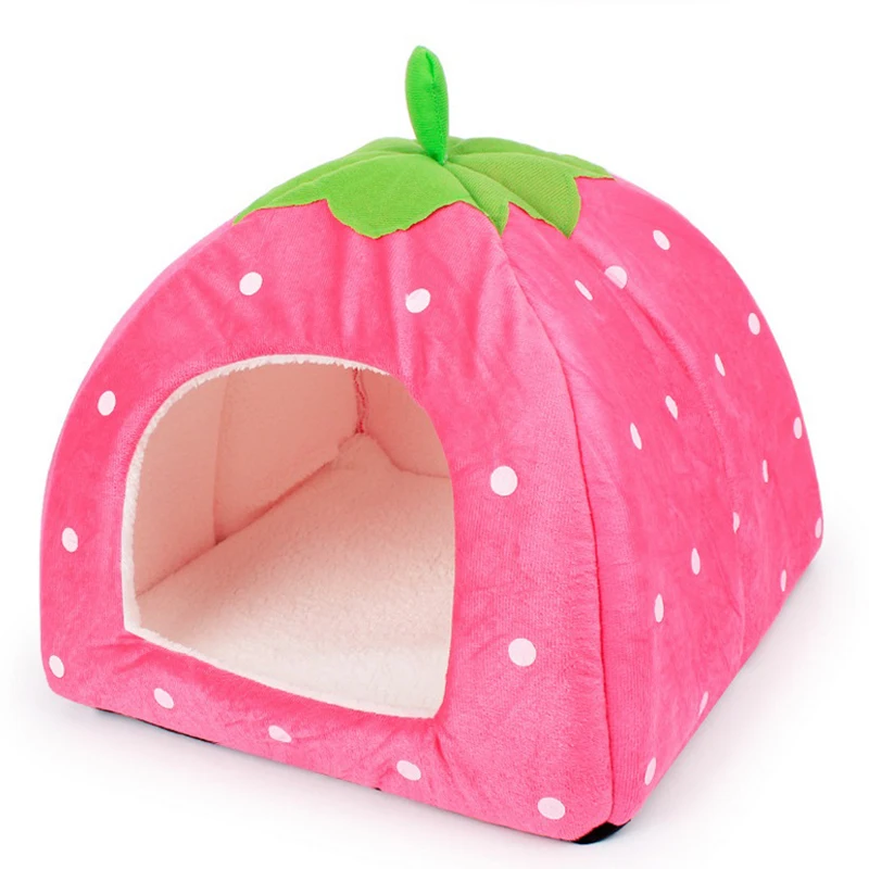 Cute Strawberry Dog House 1 Cute Strawberry Dog House 1