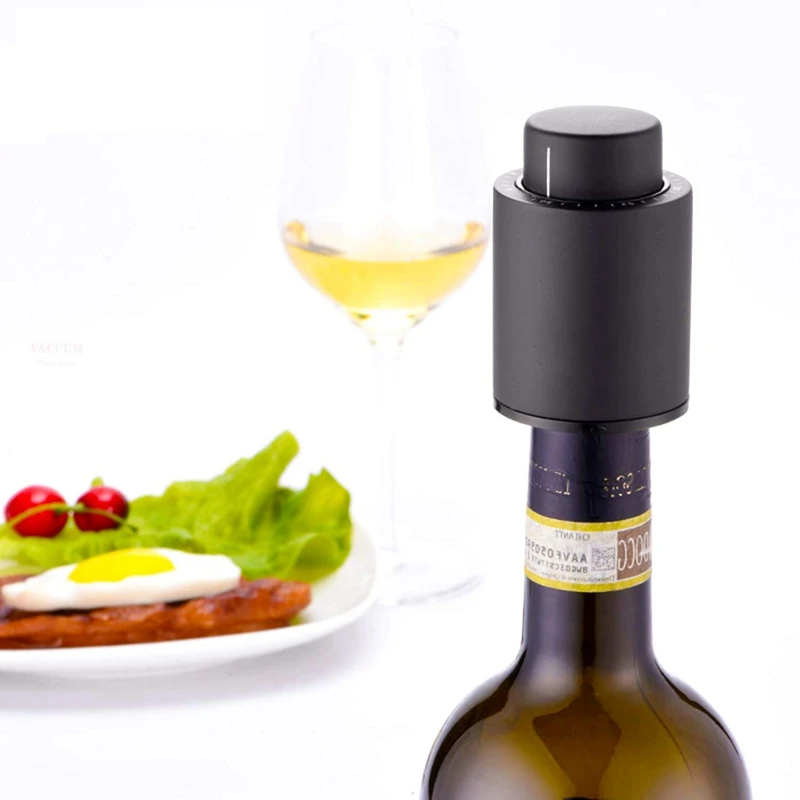 Пробка для бутылки вина, настоящие вакуумные пробки шампанского, многоразовый консервант вина, винные пробки держать свежее, лучшие подарки для любителей вина W
