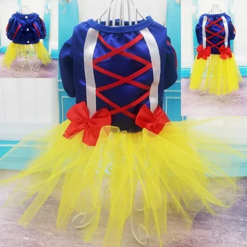 

2019 New Style Dog Princess Dress Cartoon Snow Princess Cotton Comfortable Material Best Selling Pet Supplies Wholesale