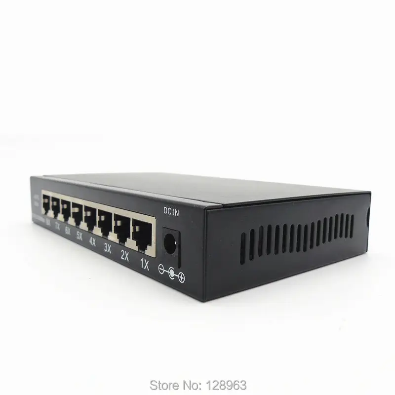 High Performance Steel Case 8 Port 10/100/1000Mbps Gigabit Switch Smart Ethernet Network Switch