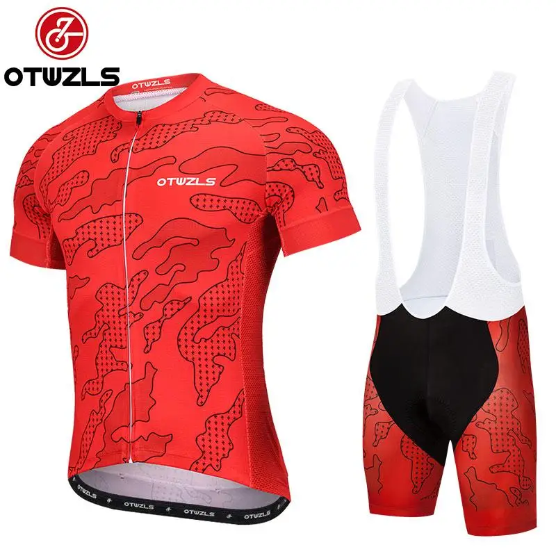 Пальто... 2018 красный Pro Vélo летний комплект Велосипедная форма Майо Ropa Ciclismo