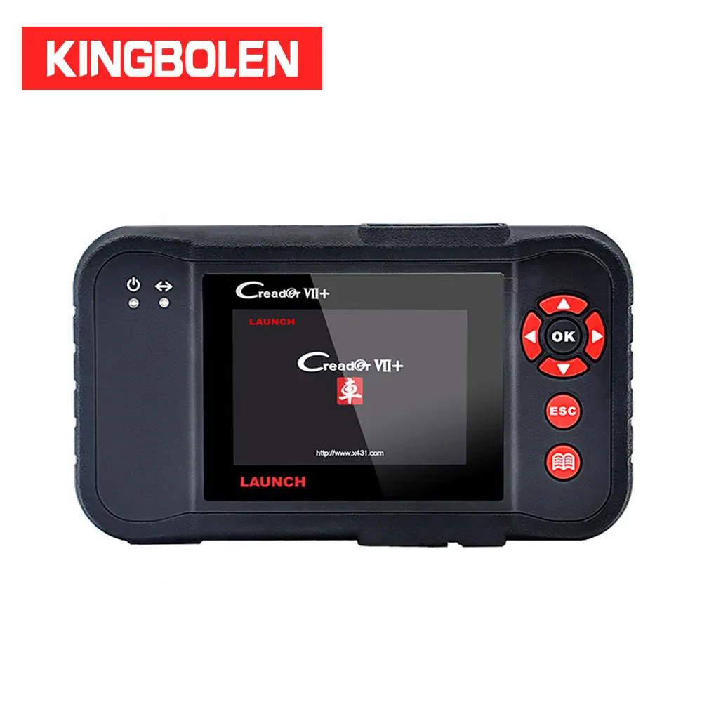 

Launch Creader VII+ OBD2 ENGINE\ABS\SRS\AT Code Reader Update Online X431 Creader 7 Plus Car OBDII Scanner Auto Diagnostic Tool