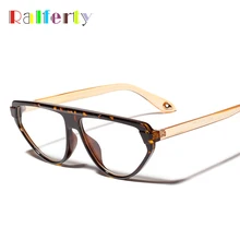 Ralferty Ретро оправы для очков черепаха нерегулярные очки модные Корейский стиль прозрачная оправа для очков, Для женщин Для мужчин оптический W18711