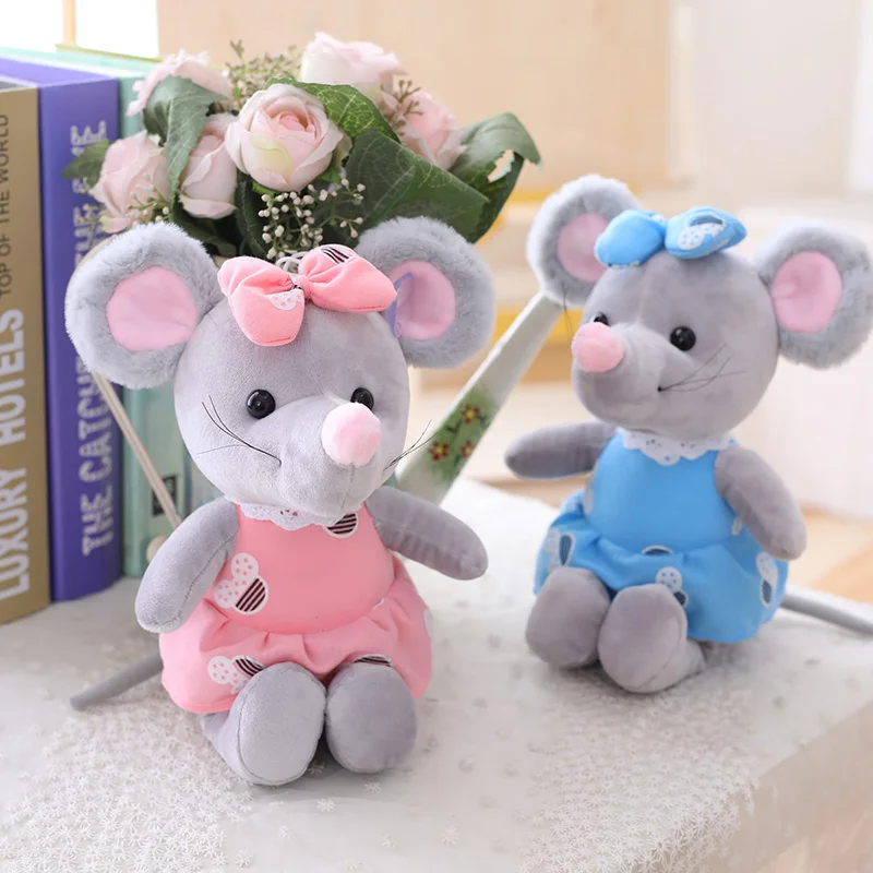

Cute Mouse Plush Toy Baby Doll Stuffed Animals Dolls Cartoon Plush Rat Toys Comfort Toy for Kids Children Birthday Gift