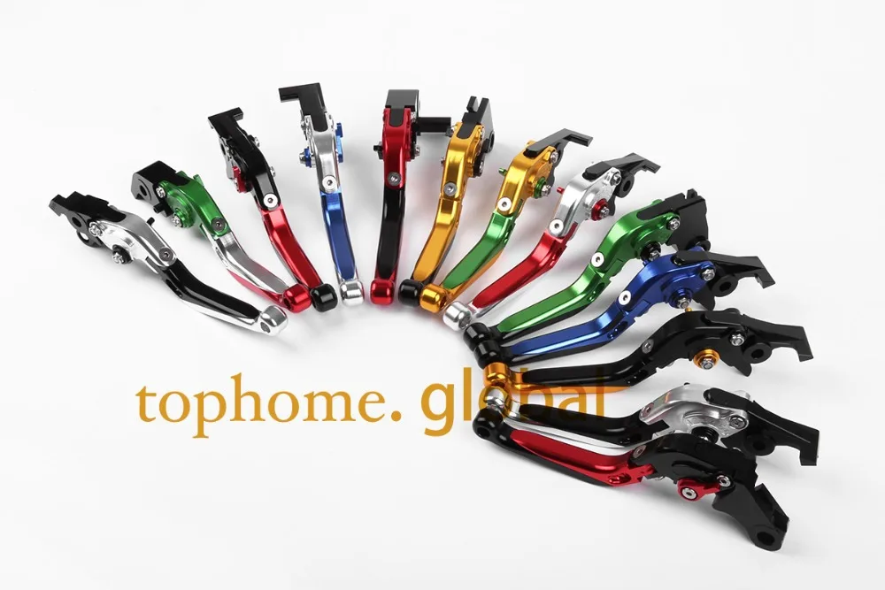 

Free shipping CNC Foldable&Extendable Brake Clutch Levers For SUZUKI GSXR1000 2007 2008