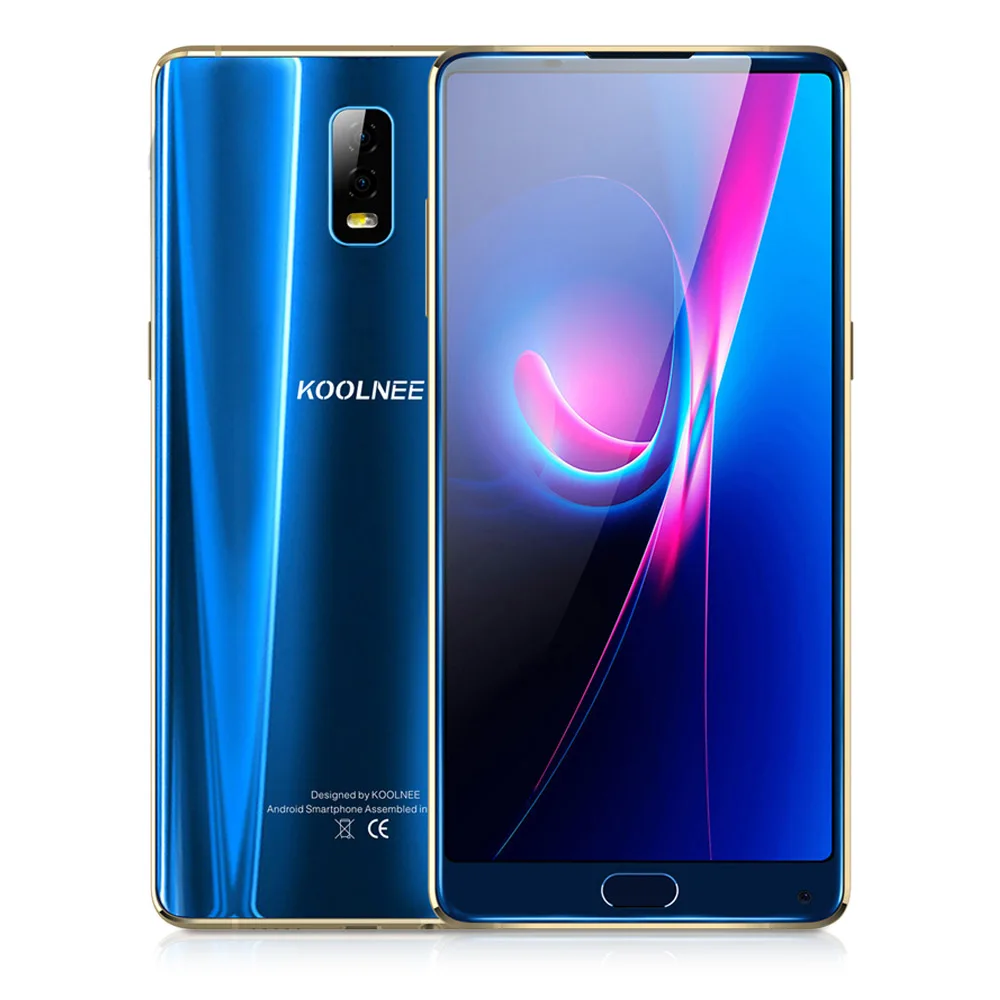 Koolnee K1 трио смартфон 6 01 дюймов Android 7 1 6G RAM 128G ROM Мобильного телефона MTK6763