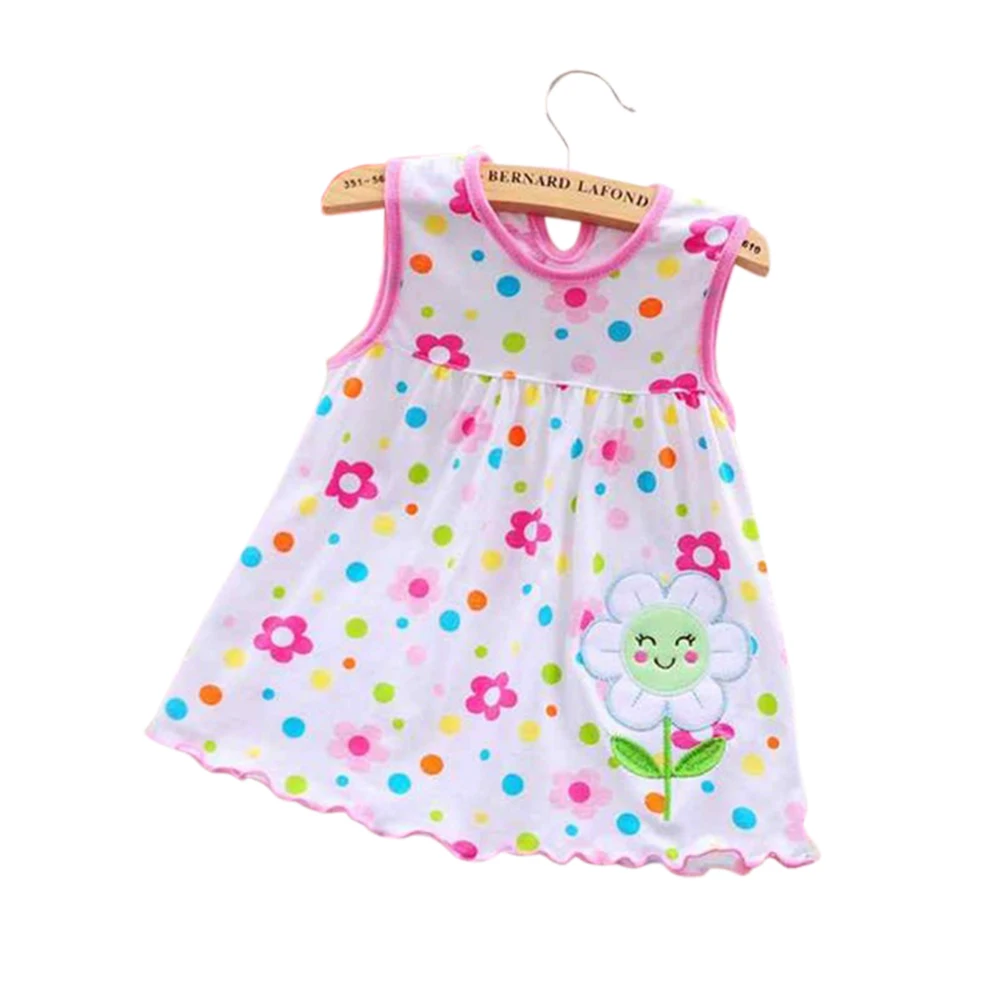 Милое платье для маленьких девочек; летнее платье для маленьких девочек; хлопковая одежда; детская одежда в цветочек; платья принцессы;