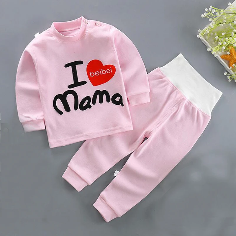 

Toddler Kids Clothes Sets 0-3T Baby Unisex Tops Long Sleeve T-Shirt + Pants 2pcs T Shirt Suits Clothing Costume for Girls Boys