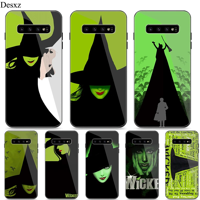 Desxz Cell Phone Case Glass roadway Musical Wicked Lyrics for Samsung S7 Edge S8 S9 Plus Note 8 9 S10 Cover Desxz Cell Phone Case Glass roadway Musical Wicked Lyrics for Samsung S7 Edge S8 S9 Plus Note 8 9 S10 Cover