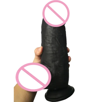 AMABOOM 25*8CM Giant Huge Dildo Super Big Dick Anal butt Large Dong Realistic Penis Suction cup Masturbator Sex Toys For Women 6