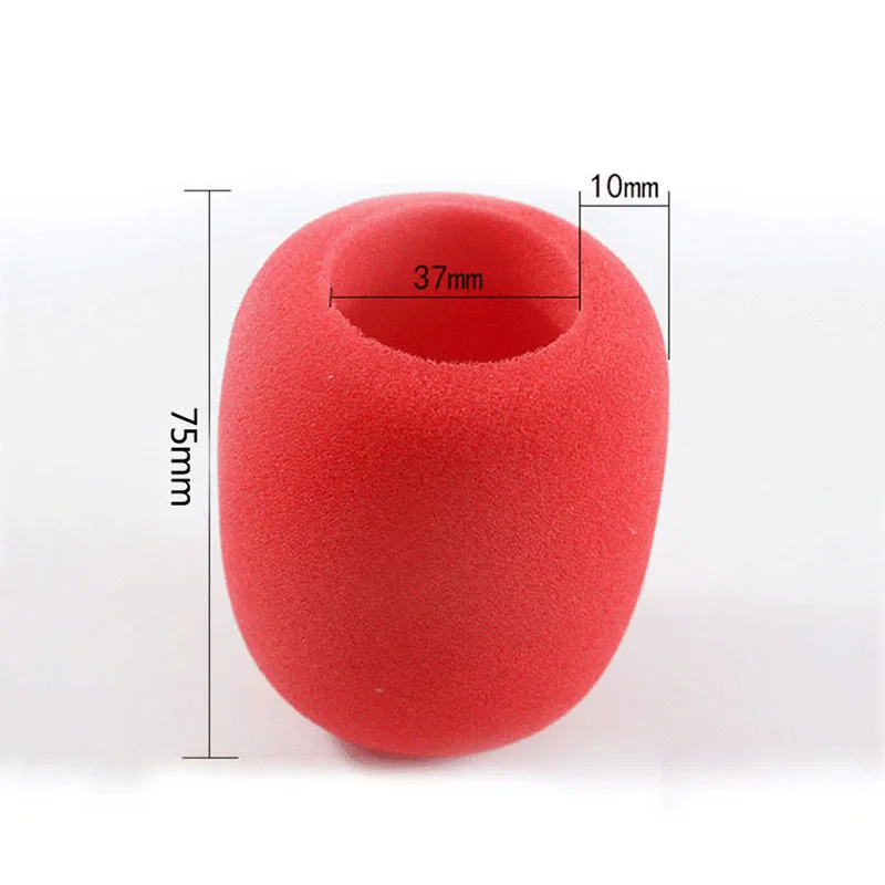 Microphone Foam Thicken Mic Cover Sponge Professional Studio WindScreen Protective Grill Shield Soft Microphone Cap microphone cover microphone accessories microphone windscreen microphone grill mesh