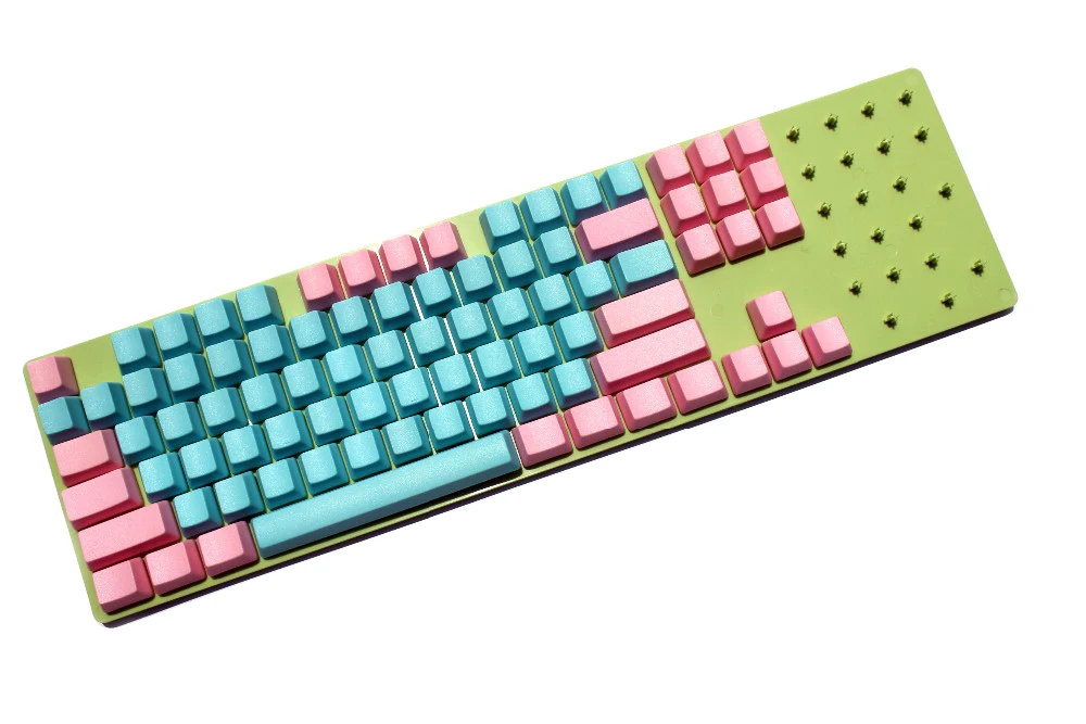 Prix pour Livraison Gratuite NPKC Blanc 61 87 104 ANSI ISO Miami épais PBT OEM Profil Keycap Pour MX Commutateurs Mécanique de Jeu clavier Prix pour Livraison Gratuite NPKC Blanc 61 87 104 ANSI ISO Miami épais PBT OEM Profil Keycap Pour MX Commutateurs Mécanique de Jeu clavier