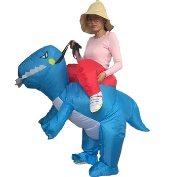 

Inflatable Dinosaur Costume 1.5-2m Halloween Party Fancy Dinosaur Costume Animal Dinosaur Costume For Adults