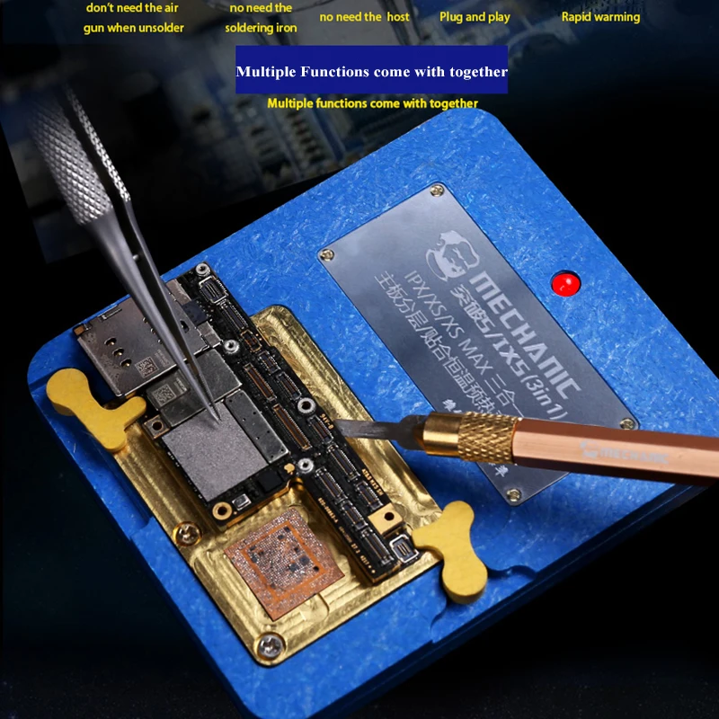 

Intelligent Heating Platform For iPhone X/XS/XS MAX Motherboard Layering Separator Repair Tools Desoldering Rework Station