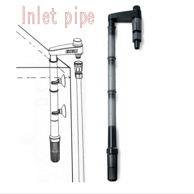 Германия фильтр Eheim баррель в и из воды Набор Три ветки трубы четыре ветви трубы Роскошные дождевые трубы аквариум