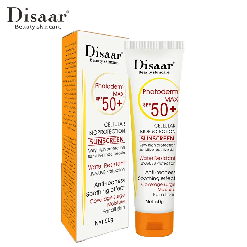Disaar SPf50 солнцезащитный крем отбеливающий долговечный UVA UVB защита от излучения