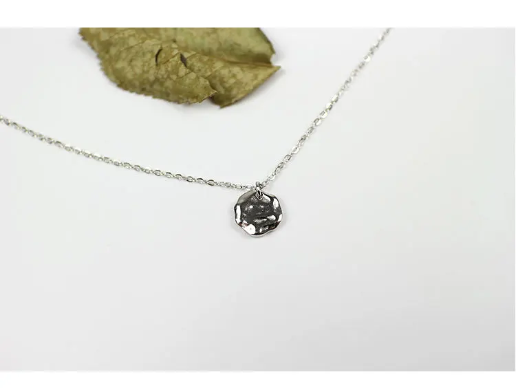 Серебро S925 пробы уникальное неправильное английское ожерелье любви для женщин