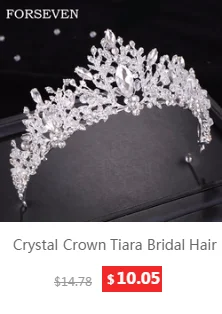 Bridal Jewelry Sets Wedding Crown Necklace With Earrings Bride Hair Ornaments Crystal Crown Necklace Women Accessories