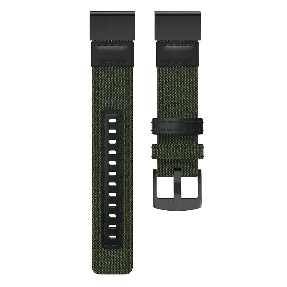 Ремешок нейлоновый для наручных часов Garmin Fenix 5X 5 3 3HR D2 S60 GPS Forerunner 935 26 мм 22